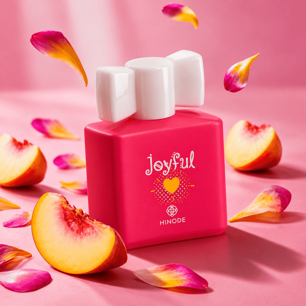 Perfume Joyful entre Flores e Pessegos